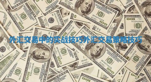 外汇交易中的实战技巧 外汇交易策略技巧